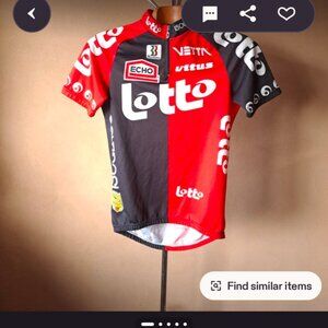 1995 Lotto Isoglass Professional Short Sleeve Italian Cycling Jersey Men's Large